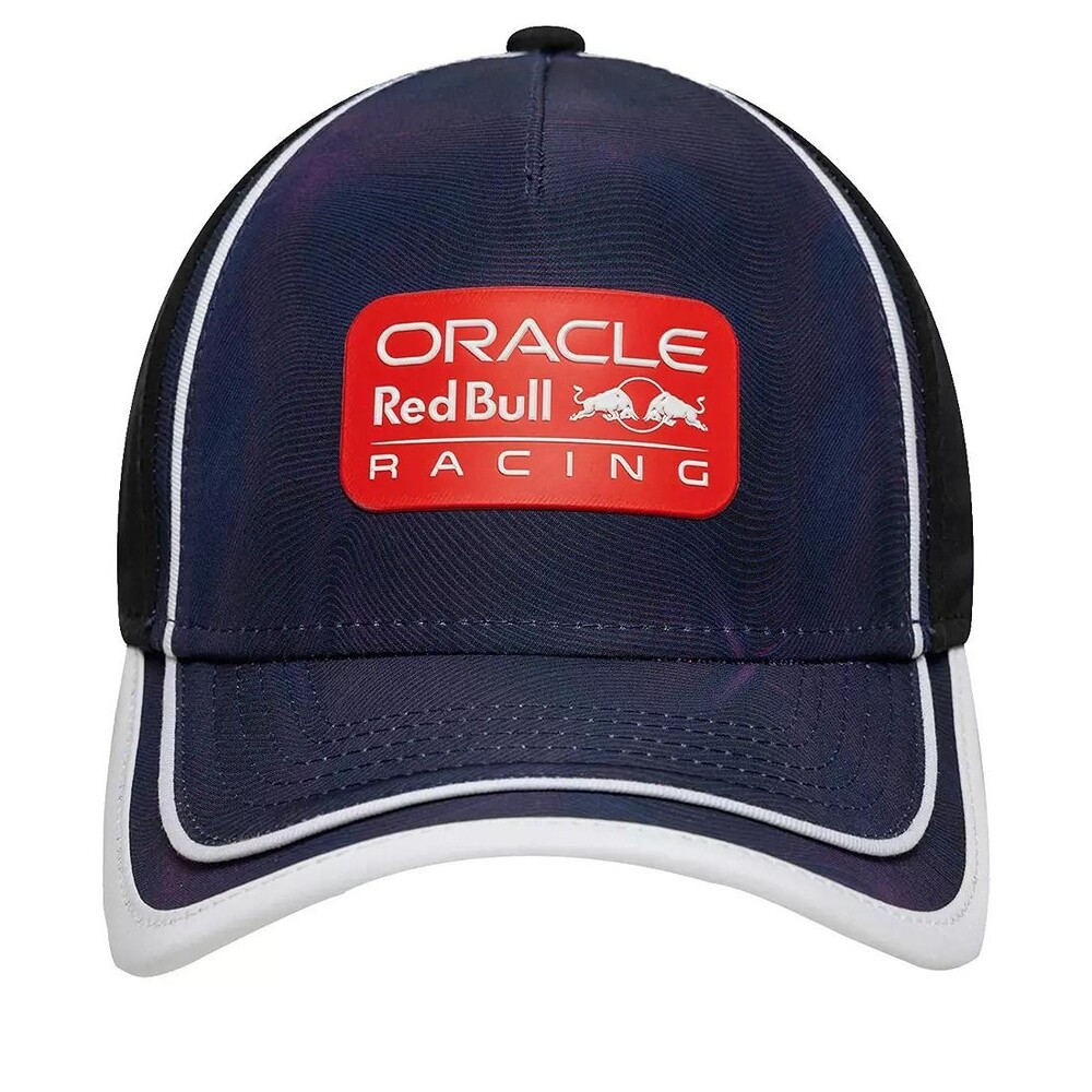 New Era Men's F1 Red Bull Racing Print 9Forty M-Crown Adjustable Hat - Black/Red
